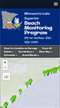 Mobile Screenshot of mnbeaches.org